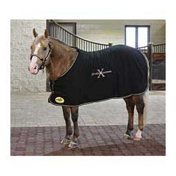 Fleece Horse Sheet Black/Tan - Item # 42328
