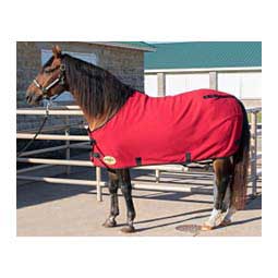 Fleece Horse Sheet Red/Black - Item # 42328
