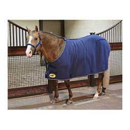 Fleece Horse Sheet Navy/Tan - Item # 42328