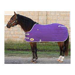 Comfort Cover Horse Stable Blanket Purple/Silver - Item # 42329