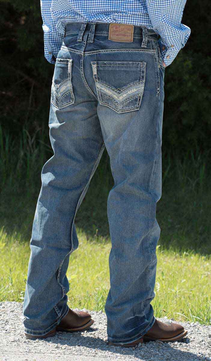 1312 Light Wash Modern Fit Mens Jeans Stetson - Mens Jeans | Mens Clothing