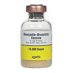 Newcastle-Bronchitis Vaccine for Poultry 10,000 ds - Item # 42394