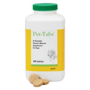 Pet-Tabs Vitamin-Mineral Supplement for Dogs 180 ct - Item # 42428