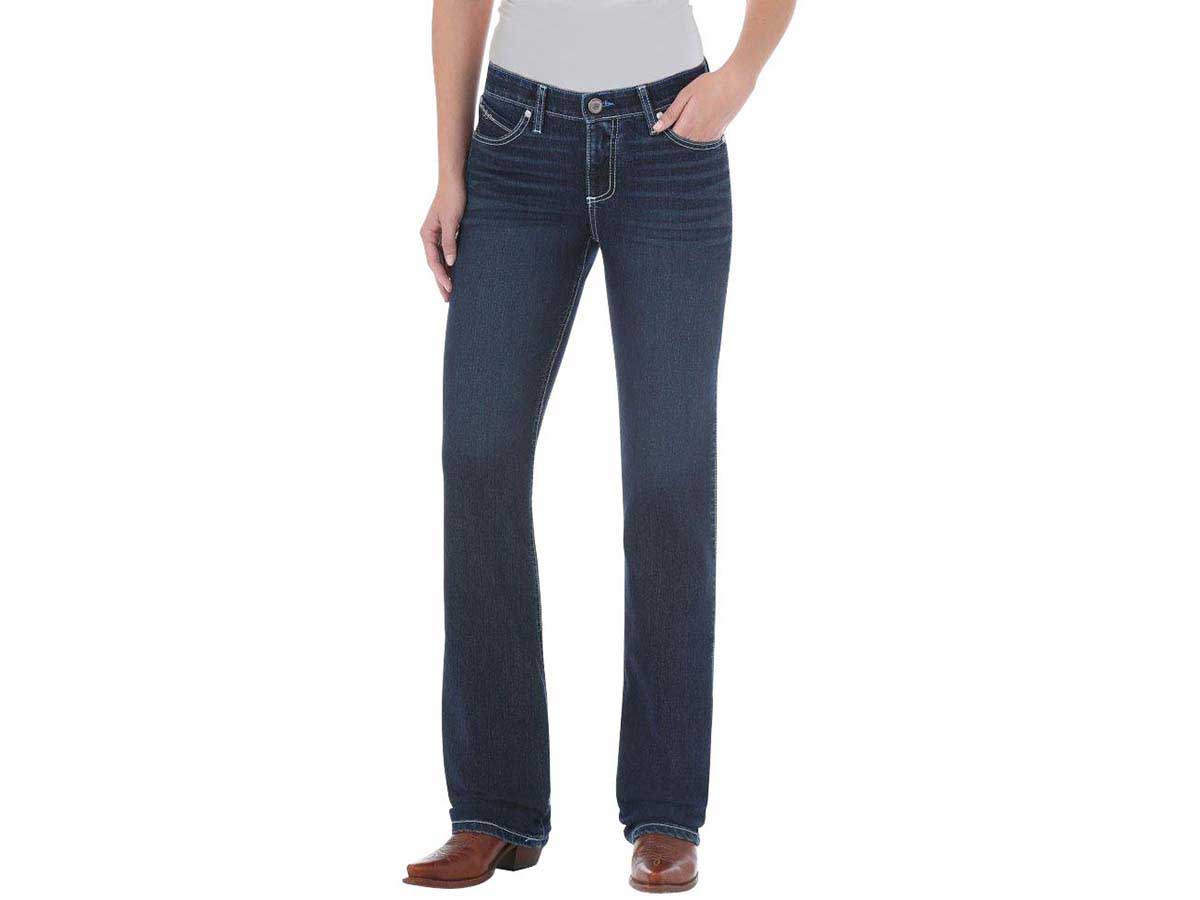Q-Baby with Cool Vantage Technology Womens Jeans Dark Wash - Item # 42500