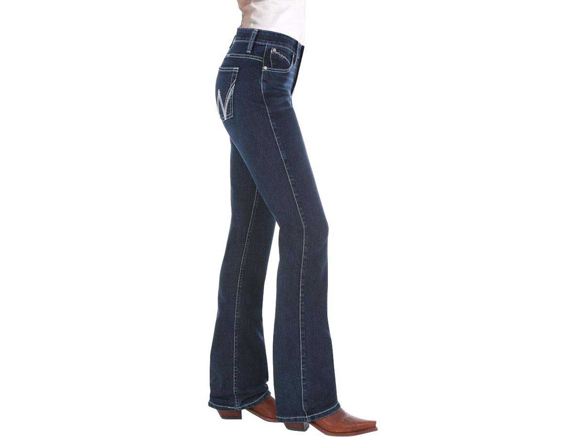Q-Baby with Cool Vantage Technology Womens Jeans Dark Wash - Item # 42500
