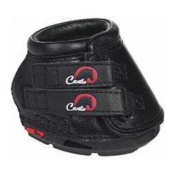 Simple Slim Horse Hoof Boots Black - Item # 42528