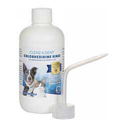 Clenz-A-Dent Chlorhexidine Rinse for Dogs & Cats 8 oz - Item # 42548