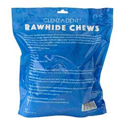 Clenz-A-Dent Rawhide Chews for Dogs L (dogs 26-50 lbs) 30 ct - Item # 42552