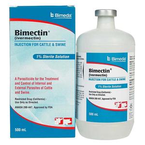 Bimectin for Cattle and Swine 500 ml - Item # 42643
