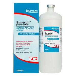 Bimectin for Cattle and Swine 1000 ml - Item # 42644
