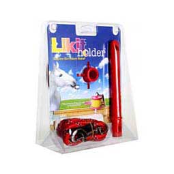 Likit Holder Equine Boredom Relief Toy Red - Item # 42733