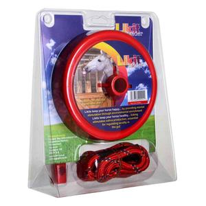 Likit Holder Equine Boredom Relief Toy Red - Item # 42733