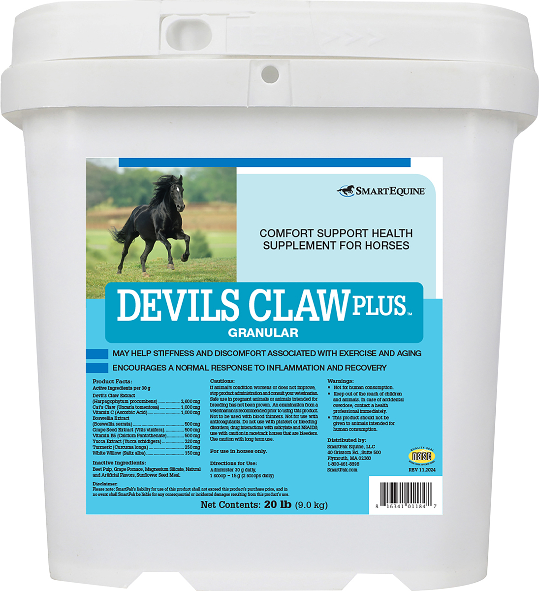 All-Natural Horse Colitis Support Supplement - 300 Tablets For Diarrhea & Digestive Health