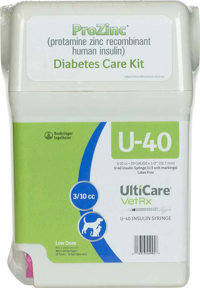 Prozinc Diabetes Care Kit For Cats With U 40 Insulin Syringes Boehringer Ingelheim Syringes Dispos Prozinc Diabetes Care Kit For Cats With U 40 Insulin Syringes Boehringer Ingelheim Syringes Dispos