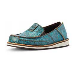 Cruiser Womens Slip-on Shoes Turquoise Floral - Item # 42863C