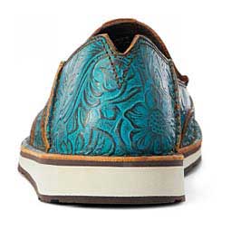 Cruiser Womens Slip-on Shoes Turquoise Floral - Item # 42863C