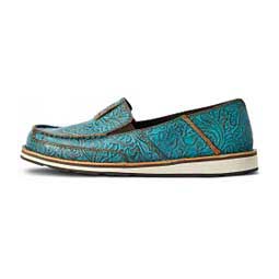 Cruiser Womens Slip-on Shoes Turquoise Floral - Item # 42863C