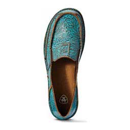 Cruiser Womens Slip-on Shoes Turquoise Floral - Item # 42863C