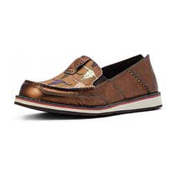 Cruiser Womens Slip-on Shoes Metallic Bronze/Pink Steerhead - Item # 42863C