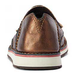 Cruiser Womens Slip-on Shoes Metallic Bronze/Pink Steerhead - Item # 42863C