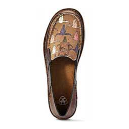 Cruiser Womens Slip-on Shoes Metallic Bronze/Pink Steerhead - Item # 42863C