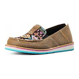 Cruiser Womens Slip-on Shoes Brown Bomber/Neon Light - Item # 42863C
