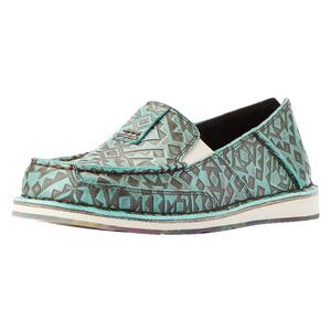 Cruiser Womens Slip-on Shoes Turquoise Blanket - Item # 42863