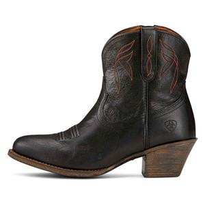 Darlin 7-in Cowgirl Boots Old Black - Item # 42875