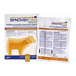 Synovex ONE Feedlot Extended Release Implant 100 dose - Item # 42927