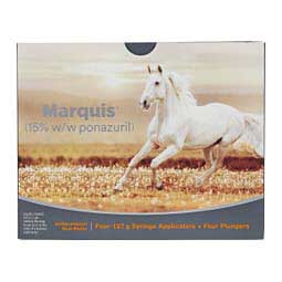 Marquis (15% w/w ponazuril) Antiprotozoal Oral for Horses 4 ct - Item # 429RX