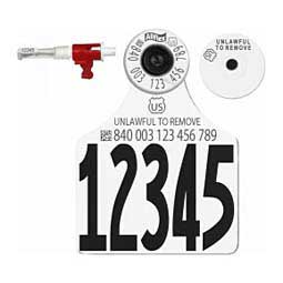 Tissue Sampling Units w/840 USDA All-in-One HDX EID #d Ear Tags 25 ct - Item # 43363