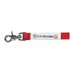 I.C.E. Clip-On Equine Emergency ID Red - Item # 43469