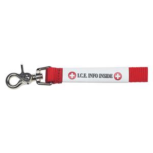 I.C.E. Clip-On Equine Emergency ID Red - Item # 43469