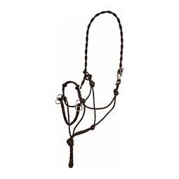 Bitless Halter Horse Bridle Black/Tan - Item # 43546