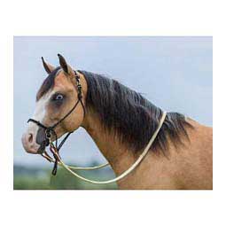Bitless Halter Horse Bridle Black/Tan - Item # 43546