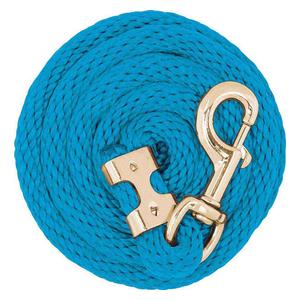 Econo Lead Rope with Brass-plated Snap Blue - Item # 43645