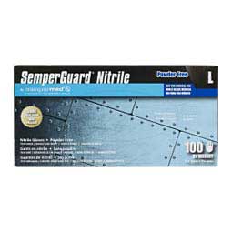 Powder-Free Nitrile Exam Gloves L (100 ct) - Item # 43651