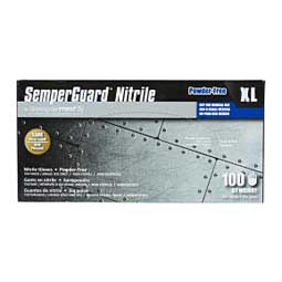 Powder-Free Nitrile Exam Gloves XL (100 ct) - Item # 43651
