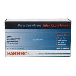 Powder-Free Latex Exam Gloves S (100 ct) - Item # 43652