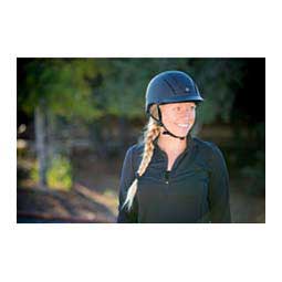 Spirit 2017 Traditional AP Horse Riding Helmet - Solids Black Duratec - Item # 43656C