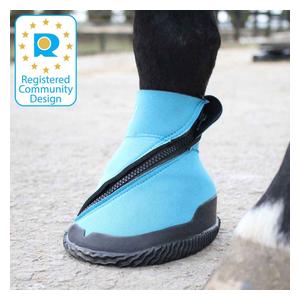 Medical Horse Hoof Boot Light Blue - Item # 43662