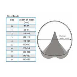 Medical Horse Hoof Boot Light Blue - Item # 43662