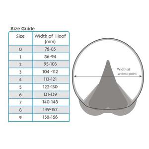 Medical Horse Hoof Boot Light Blue - Item # 43662
