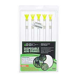 Cap-Chur Disposable Aero Syringes w/ Grit Blasted Needles 6 cc x 1 in grit blasted needle (5 ct) - Item # 43736
