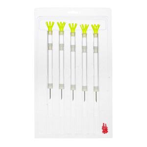 Cap-Chur Disposable Aero Syringes with Grit Blasted Needles 6 cc x 1 in grit blasted needle (5 ct) - Item # 43736