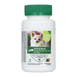 Advantus Imidacloprid Soft Chews Oral Flea Treatment for Dogs 7.5 mg/30 ct (4 - 22 lbs) - Item # 43756