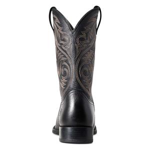 Sport Herdsman 11-in Cowboy Boots Black Deertan - Item # 43798