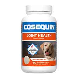 Cosequin Maximum Strength Joint Health Supplement Plus MSM and HA for Dogs 75 ct - Item # 43849