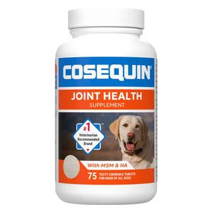 Cosequin Joint Health Supplement with MSM and HA for Dogs 75 ct - Item # 43849