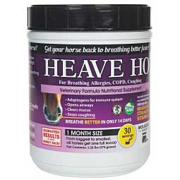 Heave Ho for Allergies, COPD & Coughing in Horses Molasses 1.26 lbs. (30 days) - Item # 43872